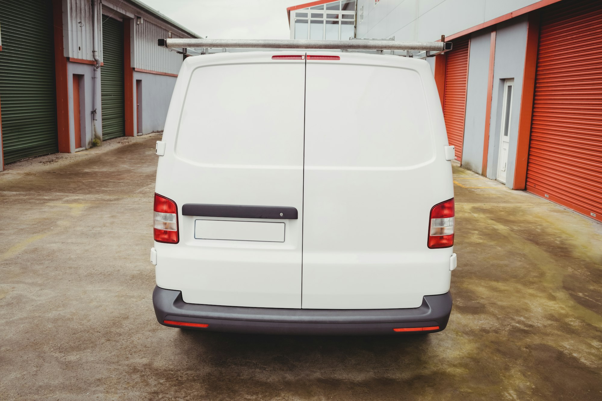 Picture of a white van